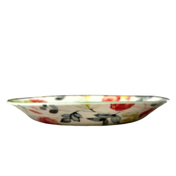 RARE Anthropologie by Michelle Morin “Climbing Rose” Salad/ App Plate - Picture 9 of 13